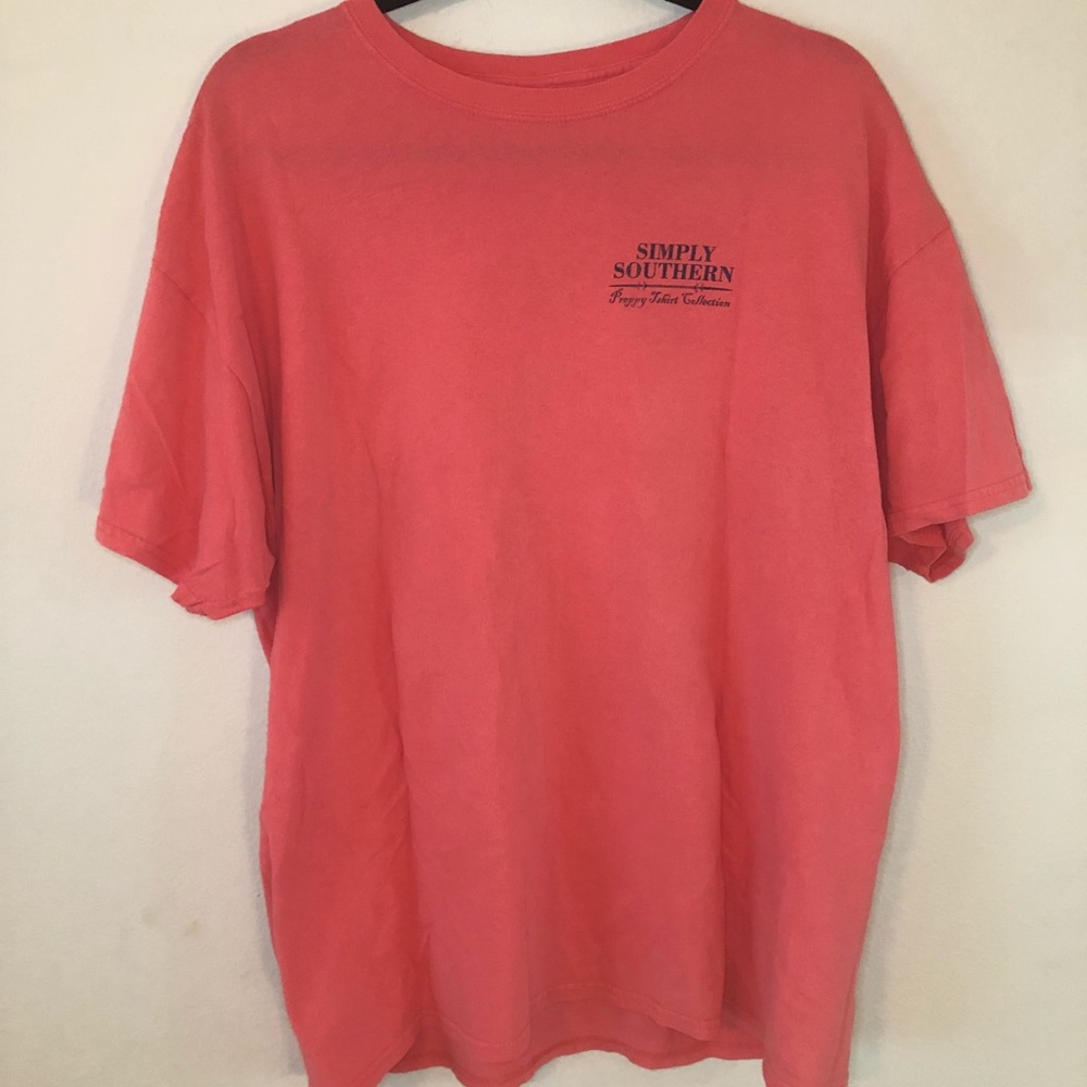 Pink Anchor Simply Southern T Shirt